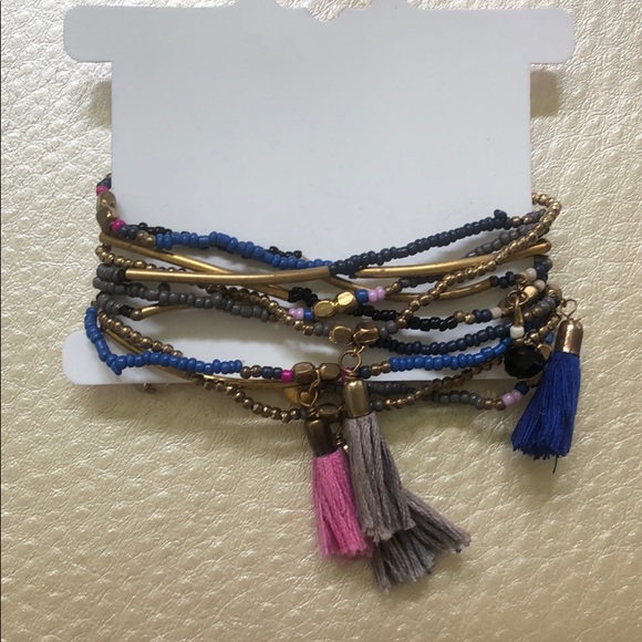 Beaded stack bracelets - Picture 2 of 2